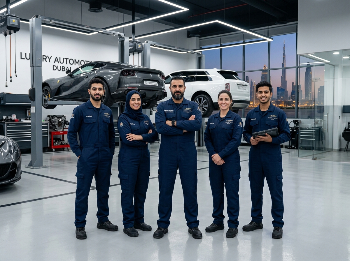 Certified mechanic team at Prime Auto Care