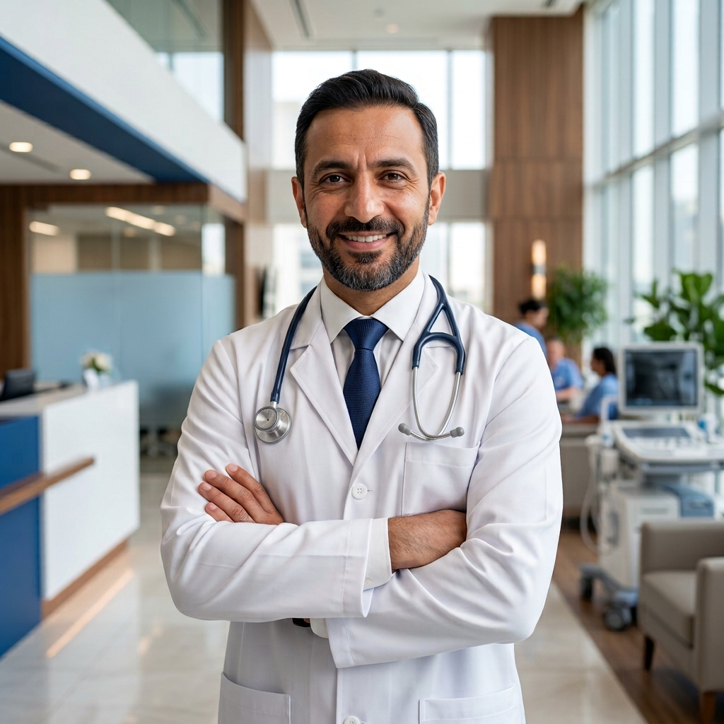 Portrait of Dr. Omar Khalid, Cardiology specialist