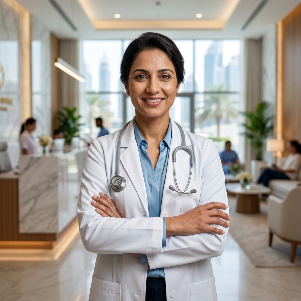 Portrait of Dr. Sarah Ahmed, Family Medicine specialist