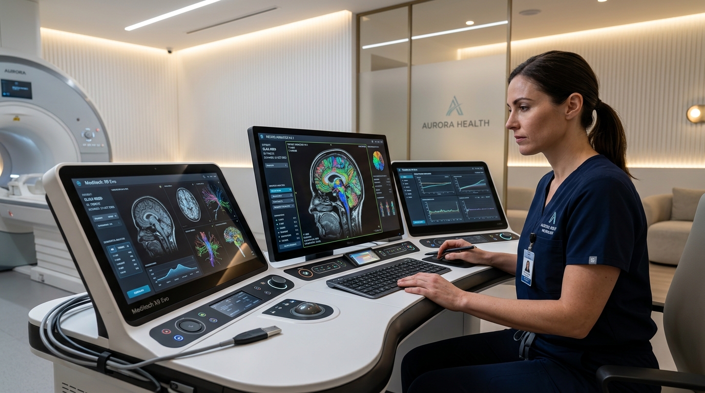 Pediatric care supported by modern medical equipment